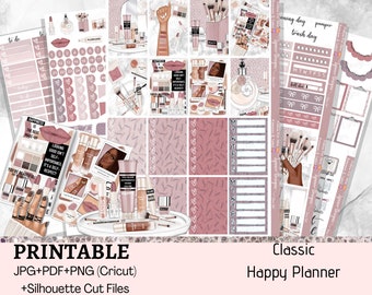 Erin Condren Printable Planner StickersHalloween Weekly Planner Sticker KitFunctional StickersDigital StickerCricut CutfileSilhouette