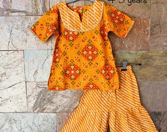 Kids Indian outfit (Little Girls Garara Set)