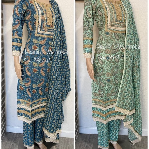 Pure Cotton Indian Suit for Ladies