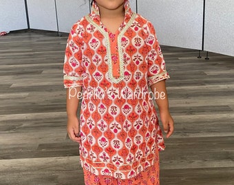 Kids Indian Outfit (Little Girls Punjabi Salwar Dress)