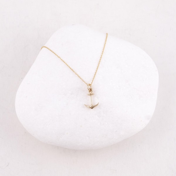 Boat Anchor Necklace Etsy