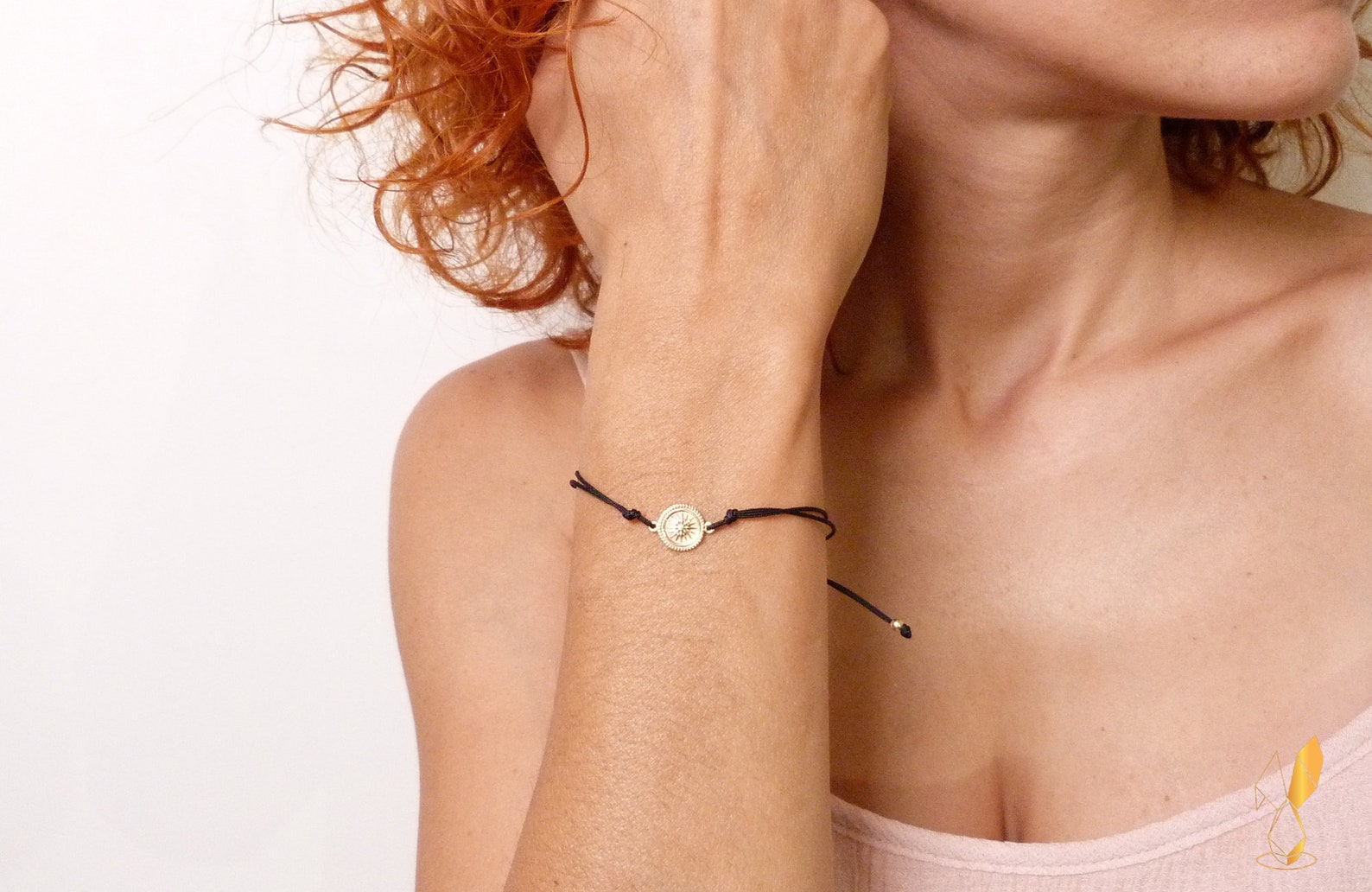 Vergina Bracelet Gold Cord Bracelet Symbolic Gift Etsy