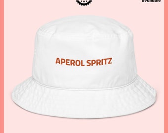 Aperol Spritz Bucket Hat Party Summer Student Gift Aperol Lovers Holy Aperoli Festival Season Spring Break Vacation gift for girlfriend