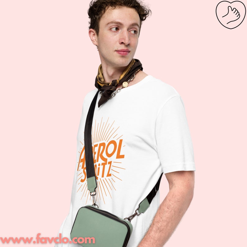 Calzini Aperol Spritz Ricamati – Unisex, Sportivi Traspiranti, Regalo Divertente Per Amanti Dell'Aperol - 2