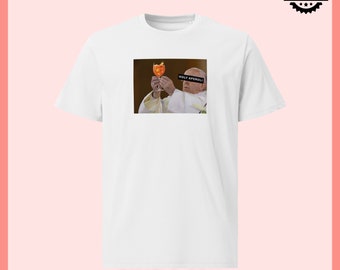 Holy Aperoli T-Shirt pope holding aperol spritz tshirt aperol picture of pope Francis holding Glass of Aperol tee aperol lovers fun meme tee