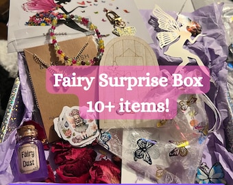 Fairycore Mystery Box: Suncatcher, Jewelry, Fairy Dust Potion & More!