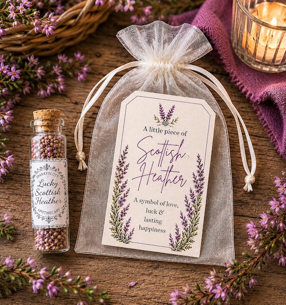 Scottish Lucky Heather Gift |  Scottish  Gift | Celtic Gift | Made in Scotland
