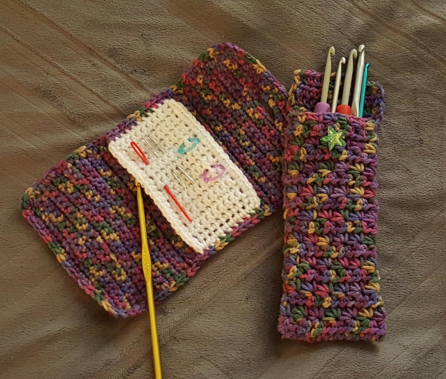 Crochet Hook Case & Needle Case Set. Crochet or Sew Onthego Travel Set. Etsy Australia