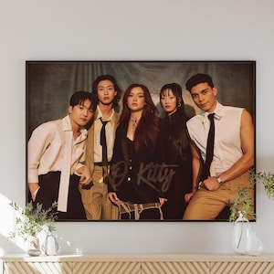 XO, Kitty Serie Plakat / Innen Dekor Wand Kunst / Sang Heon Lee/Anna Cathcart/Gia Kim/ Rolled Poster / XO, Kitty