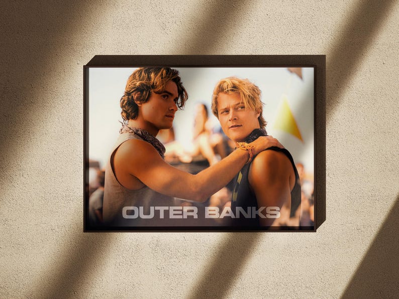 Outer Banks Season 4 Series Poster / Rudy Pankow and Chase Stokes