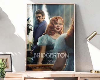 Bridgerton Season 3 Penelope Featherington and Colin Bridgerton / Room Decor Wall Art / Poster Gift