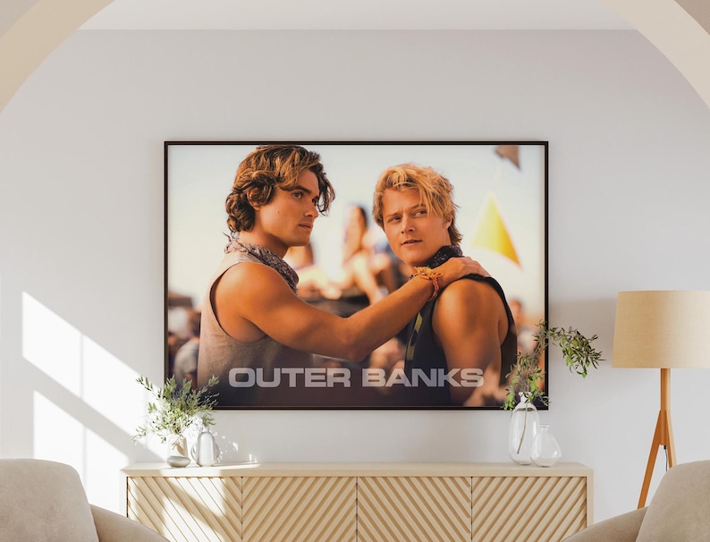 Outer Banks Season 4 Series Poster / Rudy Pankow and Chase Stokes