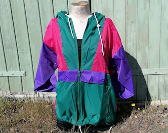 Vintage Waterproof Hooded Jacket 