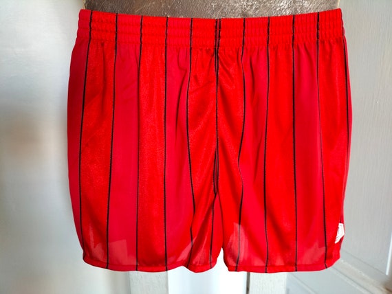 UNUSED 80's vintage unisex red shorts - 80's, whi… - image 7