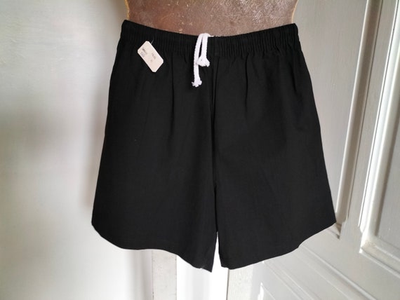 UNUSED 90's vintage white or black shorts - deads… - image 9