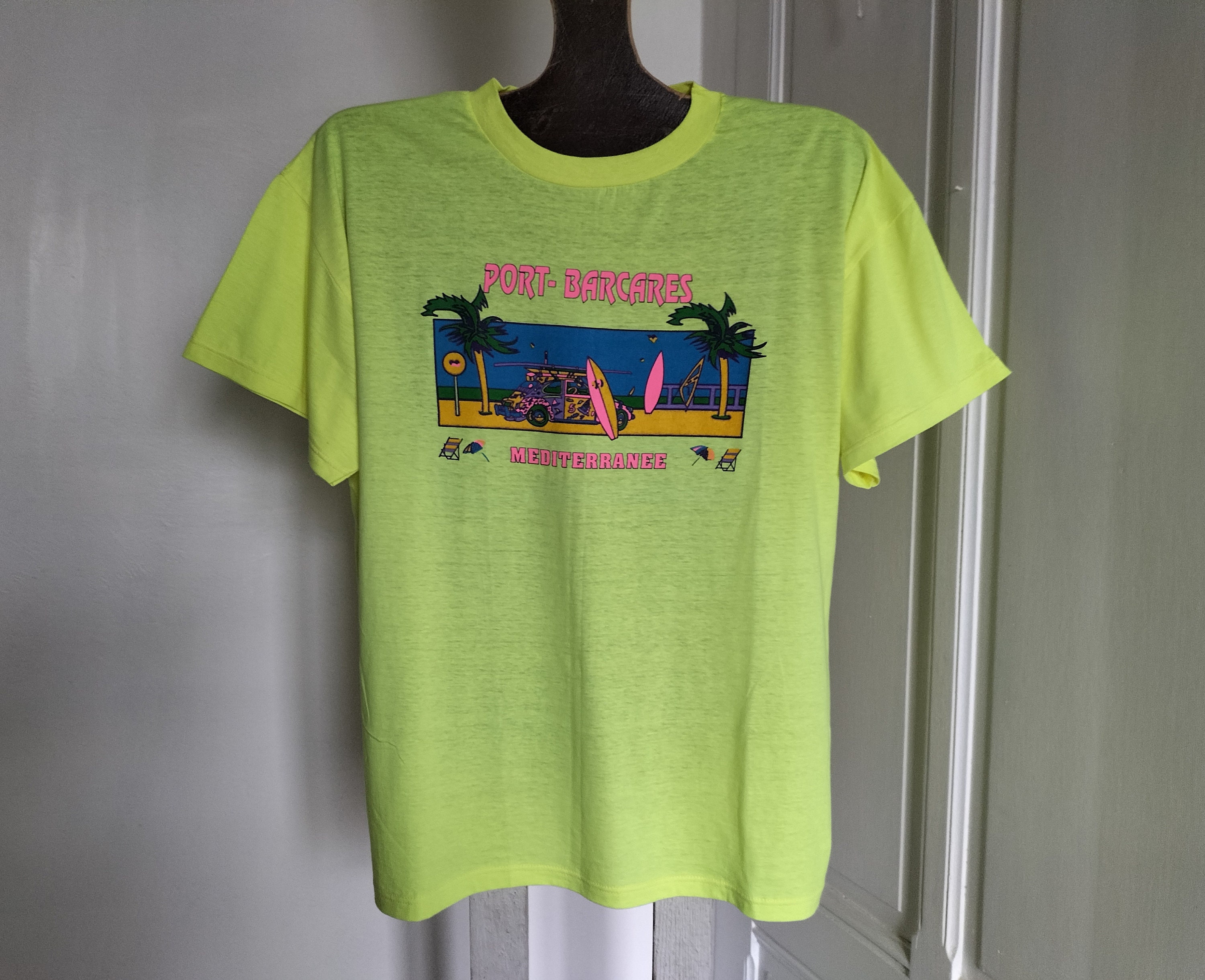 Tee shirt rose cheap fluo pas cher