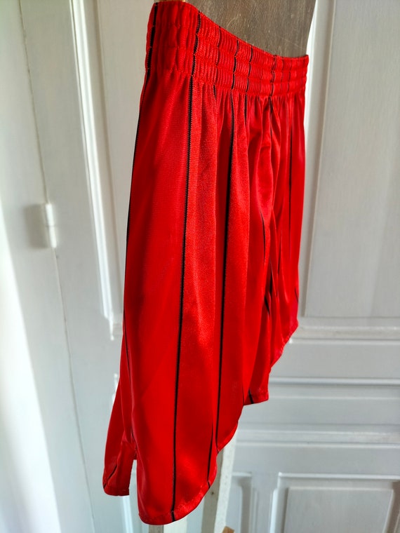 UNUSED 80's vintage unisex red shorts - 80's, whi… - image 8