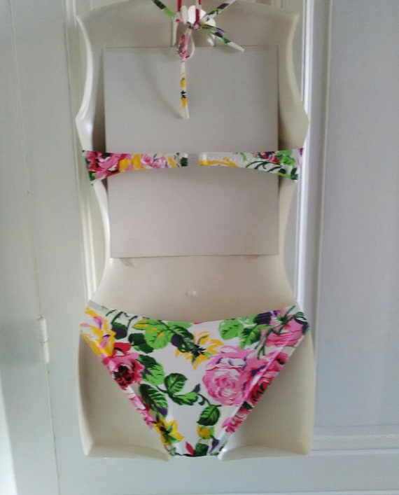 Women's UNUSED with tag two-piece vintage bathing… - image 3