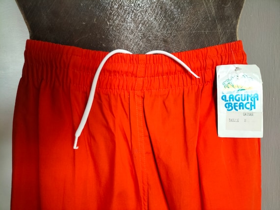 UNUSED with tag vintage orange long bermuda short… - image 4