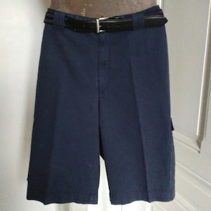 UNUSED 90&#39;s vintage Sportswear men&#39;s bermuda shorts - MEYER Sport -  cotton, polyester, deadstock vintage, made in GERMANY