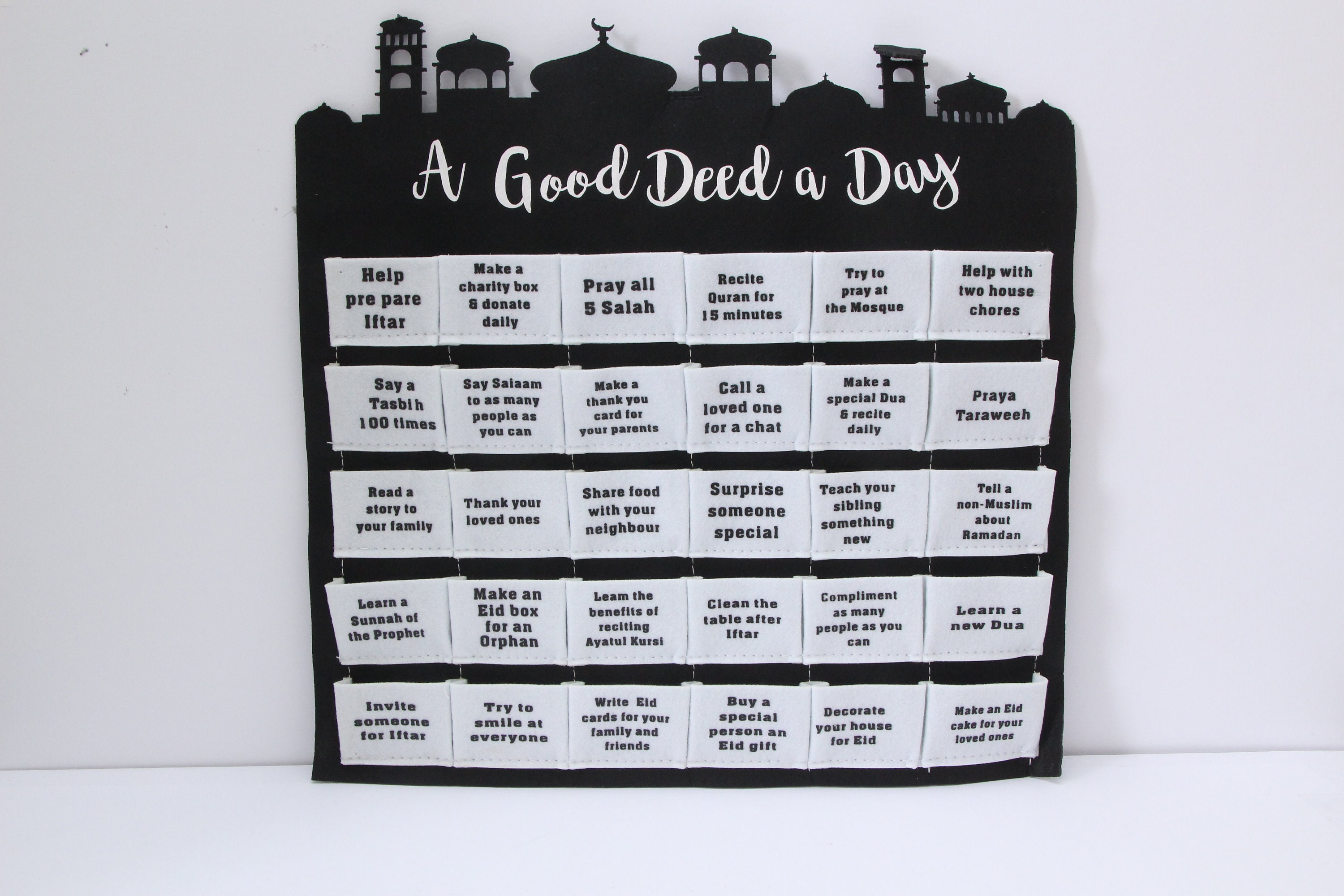 A Good Deed a Day Kids Ramadan Calendar Etsy