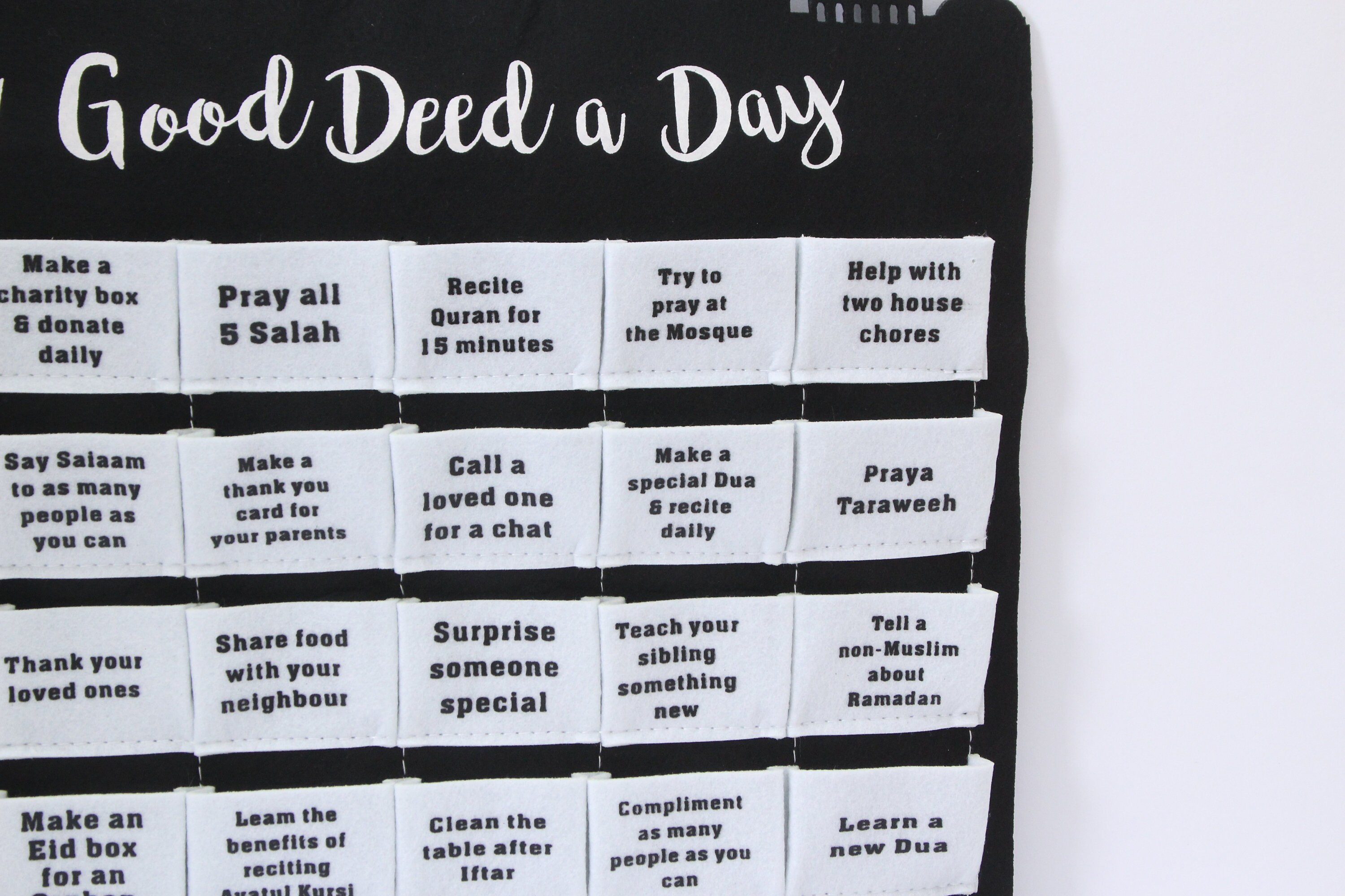 A Good Deed a Day Kids Ramadan Calendar Etsy