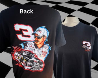 Dale/ Intimidator/ #3 Black Shirt. Mens tshirt,womens tshirt, comfort colors, soft, NASCAR,Daletona