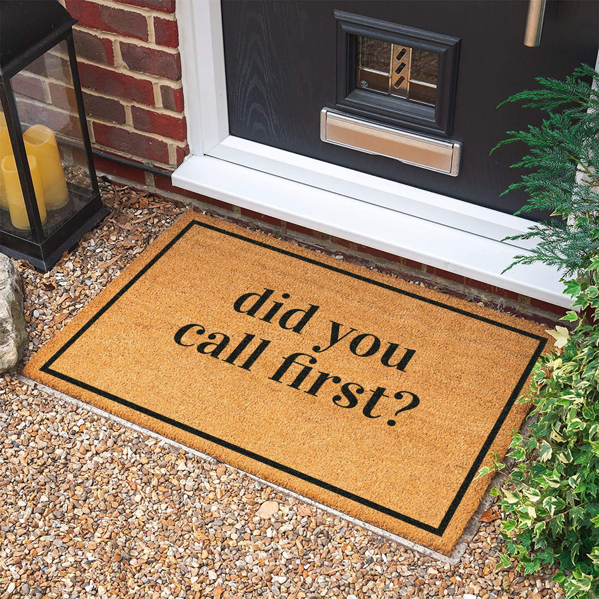 Did You Call First Doormat New Home Gift Housewarming Gift Etsy