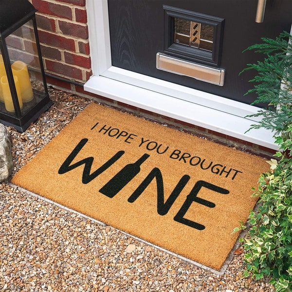 Wine Door Mat Etsy