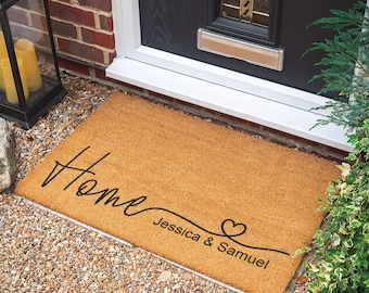 Housewarming Gift | Wedding Gift | New Home Gift | Personalized Custom Doormat | Personalized Gift | Welcome Door Mat | Welcome Mat