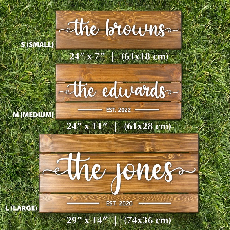 Custom Wood Sign, Personalized Family Name Sign, Last Name Pallet Sign, Wedding Gift,  Home Wall Decor, Anniversary Gift