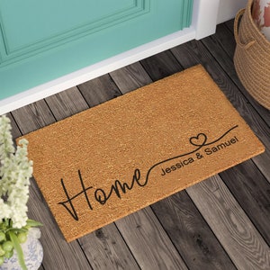 Housewarming Gift | Wedding Gift | New Home Gift | Personalized Custom Doormat | Personalized Gift | Welcome Door Mat | Welcome Mat