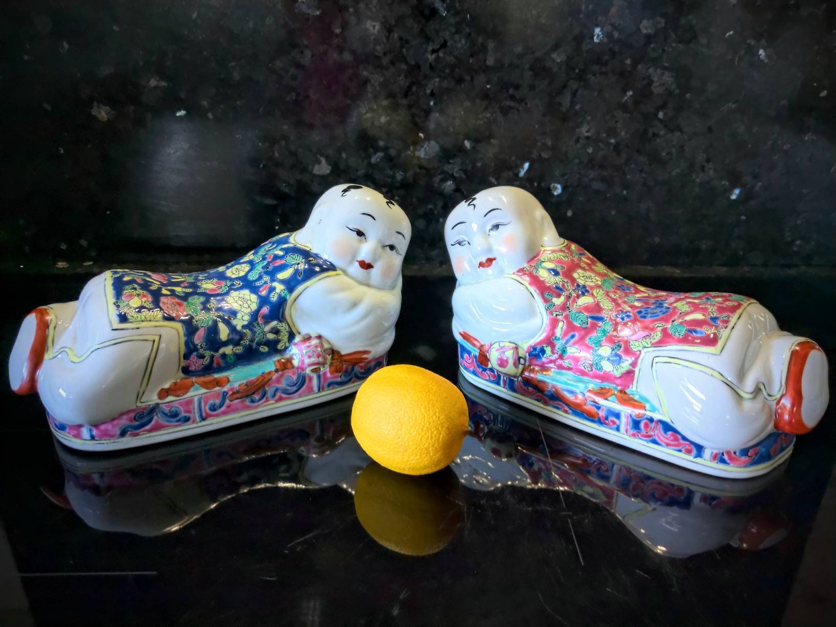 Antique chinese porcelain pillow hotsell