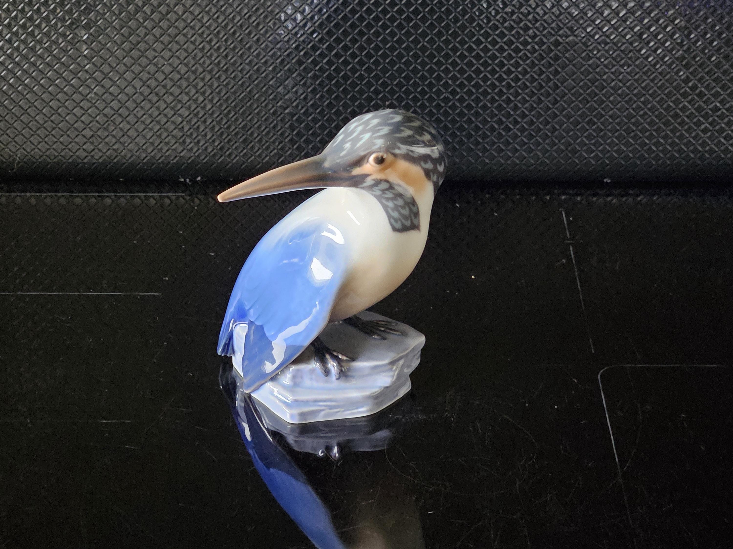 ビング＆グロンダール ロイヤルコペンハーゲン 磁器製 カワセミの置物