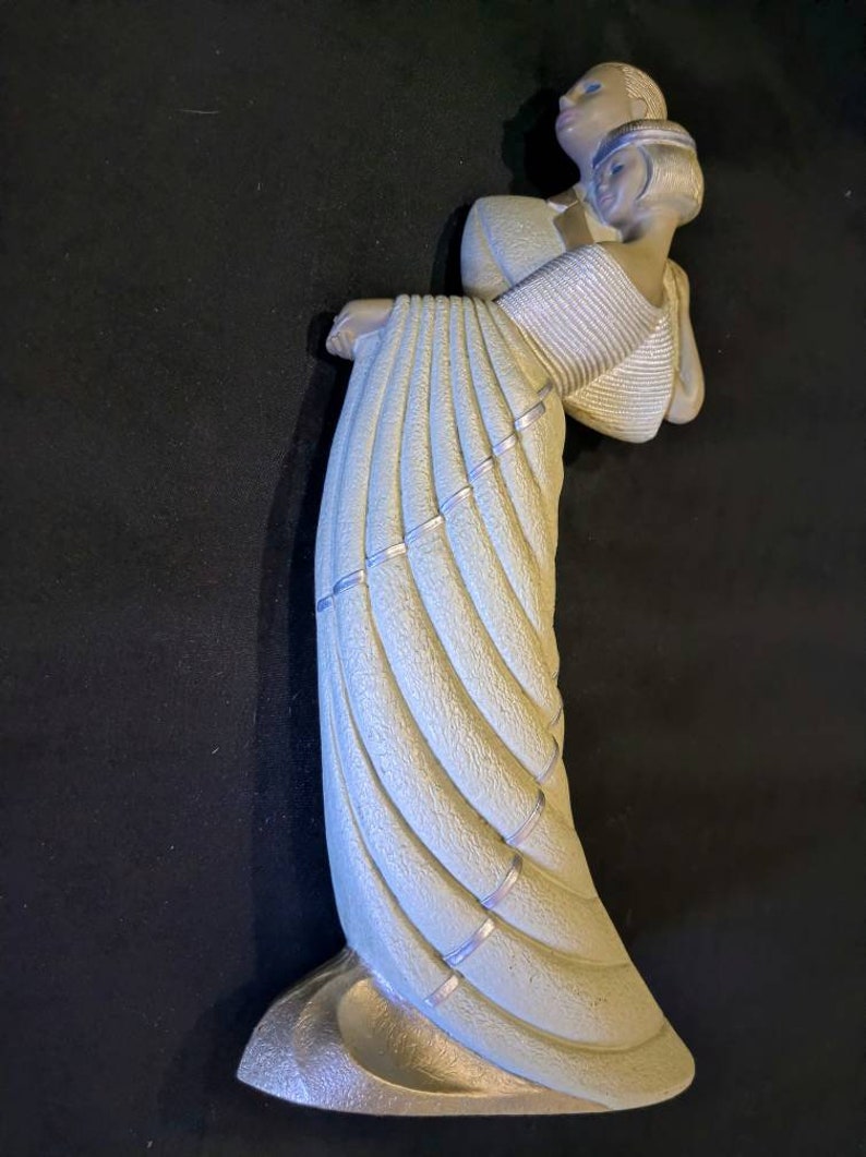 Vintage parastone Ivory Princess figurine. Art deco. 1993 Made Etsy