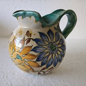 Gouda Holland Plazuid Norita #2654. Krug Vase Karaffe.