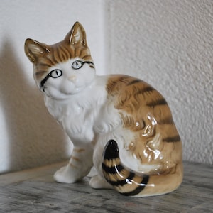 Hutschenreuther Porcelain Cat Figurine