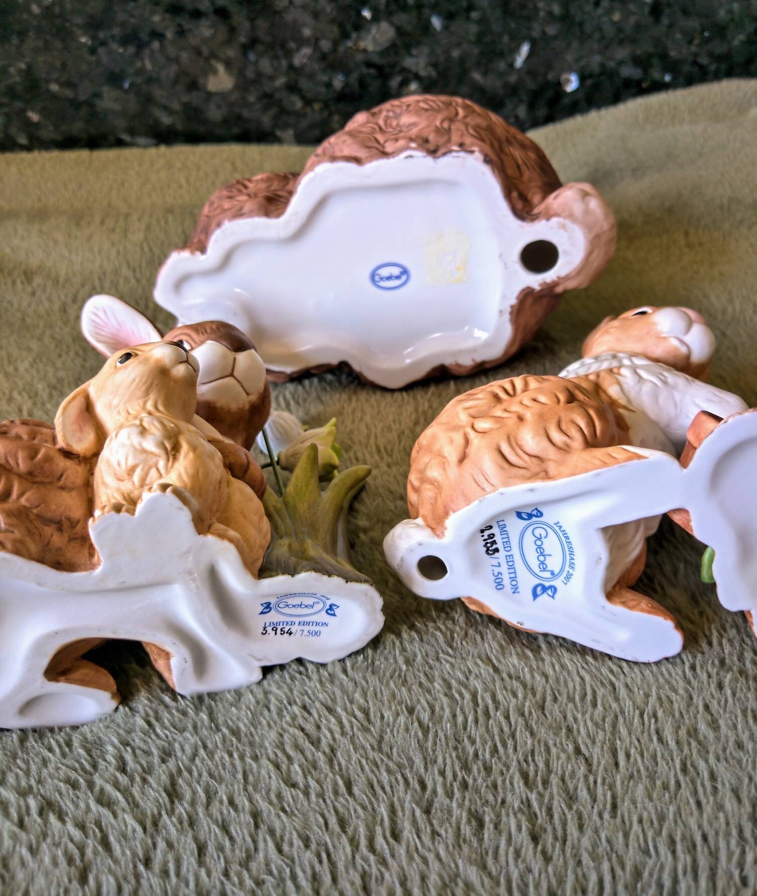 ゲーベル イースターバニーフィギュア：限定版 - Etsy 日本