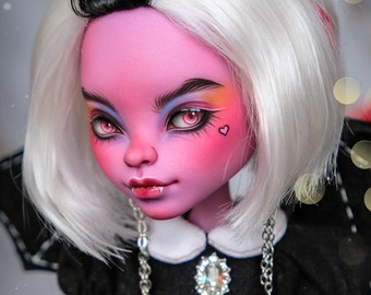 Reserved! OOAK Mini Beautiful Vimpire Monster high doll Repaint Kjersti Trollson