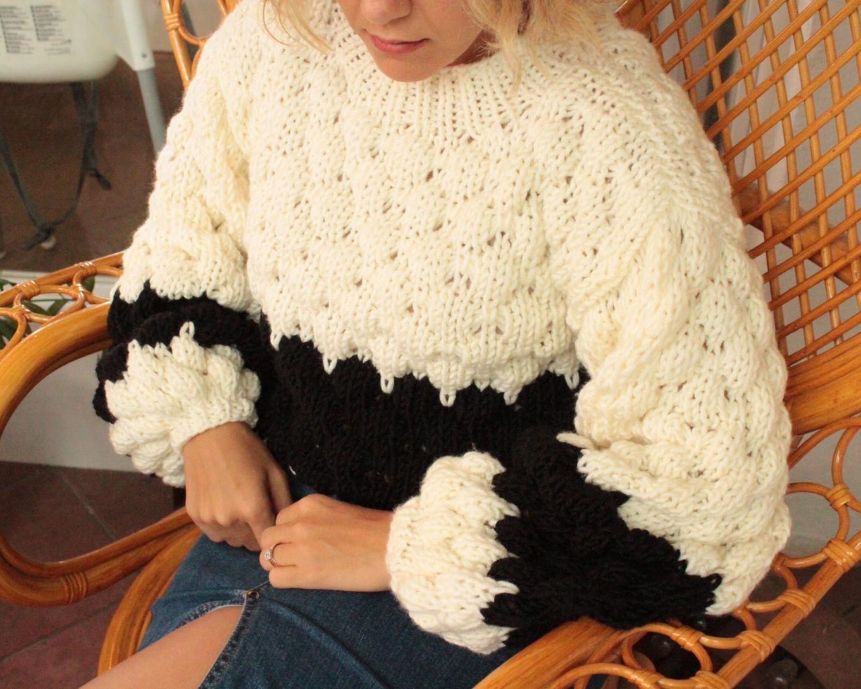 Wool Raised Jersey Knit Top main image 1