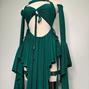 Fairy Goddess Rave Set, Festival Outfit, Rave Dress, Rave Clothing ...