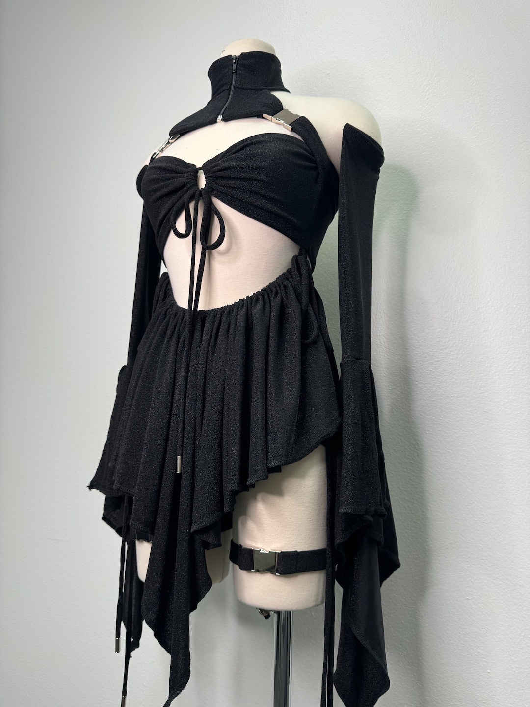 Fairy Goddess Rave Set (SHORT), Festival Outfit, Rave Dress, Rave ...