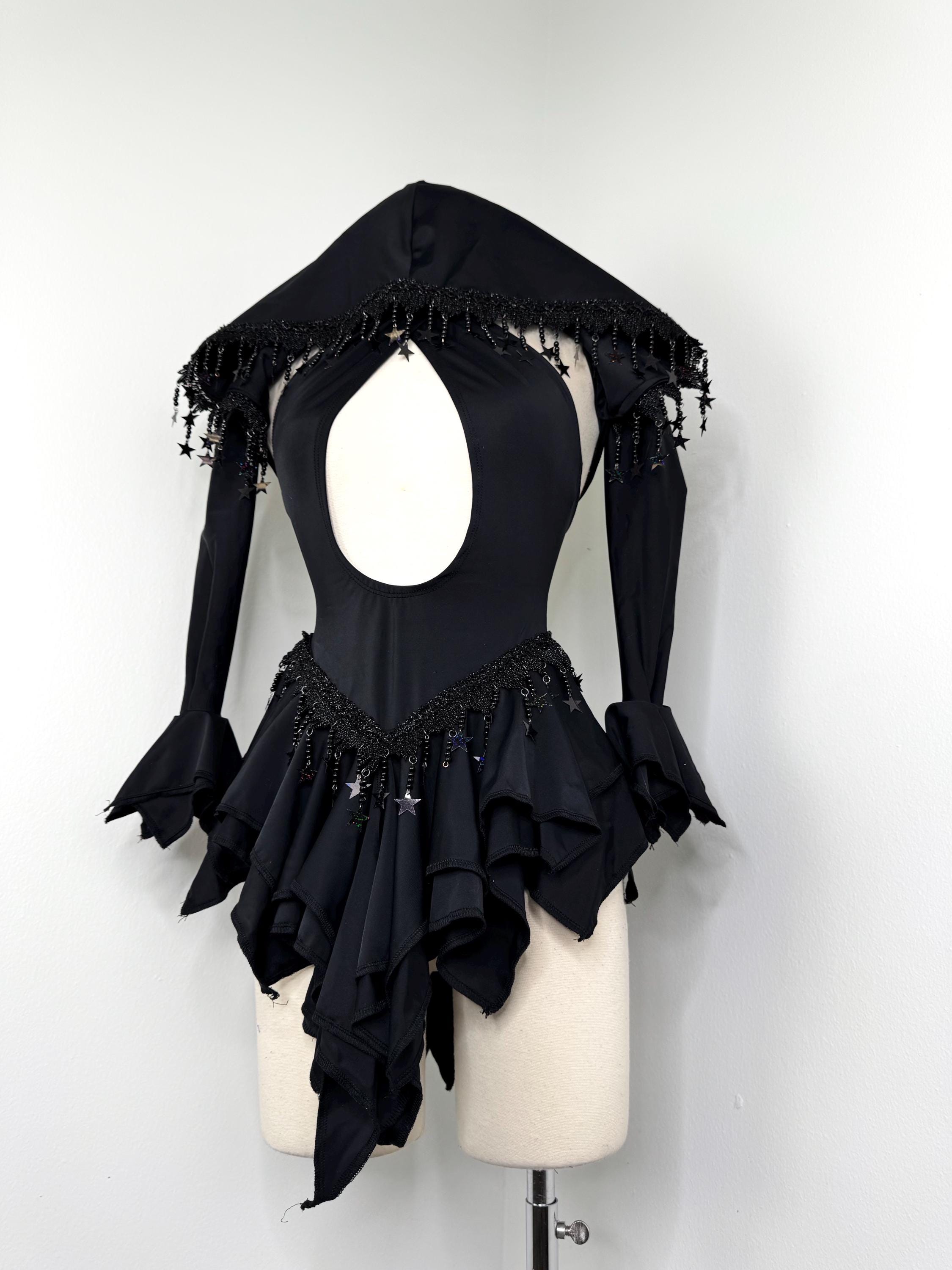 black fairy dress plus size Black Ball Gown Plus Size dresses for Elegant Occasions – WonderlandByLilian main image 0