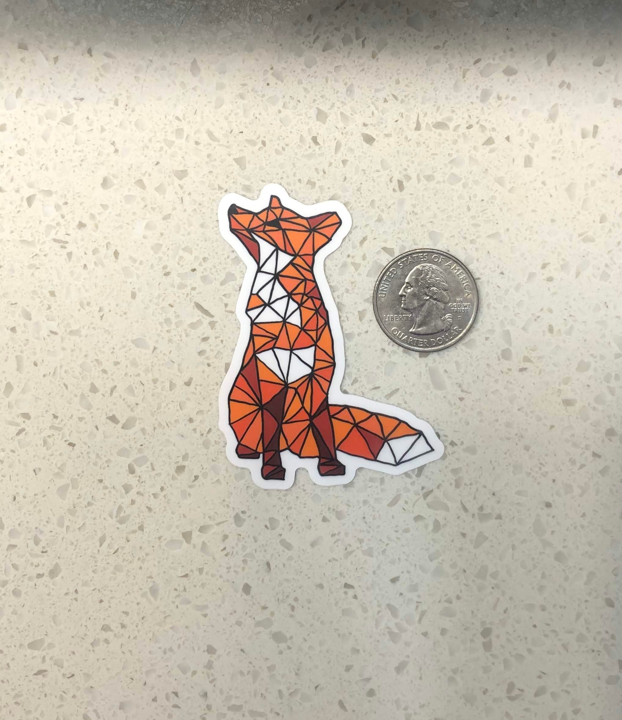 Fox Sticker - Etsy