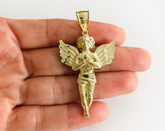 10k Solid Gold Angel 55mm / 2.16 