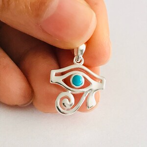 Tribal Egyptian 925 triangle necklace Molax Chopa Tribe Safiya Silver Pyramid Eye of Horus pendant Sterling Silver all seeing eye pendant