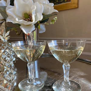 Vintage crystal coupes - Set of 2