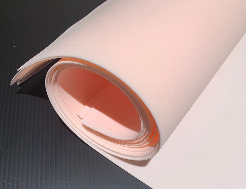 10 sheets one pack foamiran the country of origin of the material is China size one sheet 19.6x19.6 for flowers handmade Silk foam