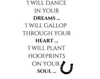 Equestrian Quote SVG, Horse Cut File, PNG JPG Digital Download