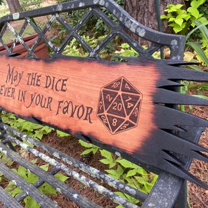 Dungeons and Dragons Gift - Custom Wood DnD Sign - D&D Tavern Sign - Fantasy Dungeon Sign - Hanging Medieval Wall Art - Dungeon Master